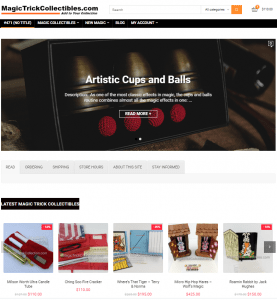 MagicTrickCollectibles.com - Rare & Vintage Magic Trick Collectibles