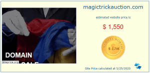 Magic Trick Auction Website For Sale