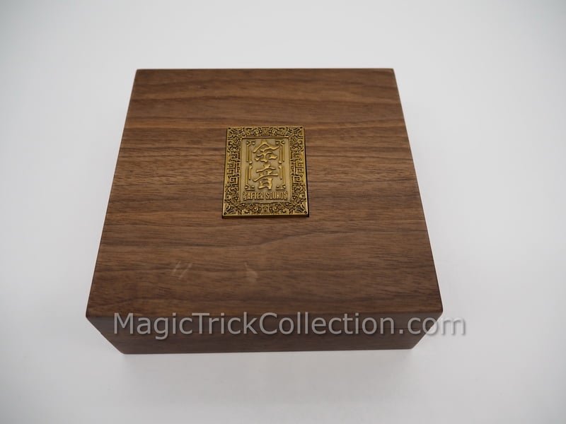 After Sound Deluxe Walnut Boxset Collectible Playing Cards & Coin