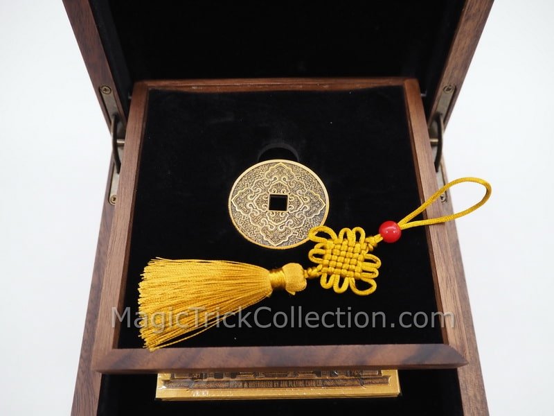 After Sound Deluxe Walnut Boxset Collectible Playing Cards & Coin