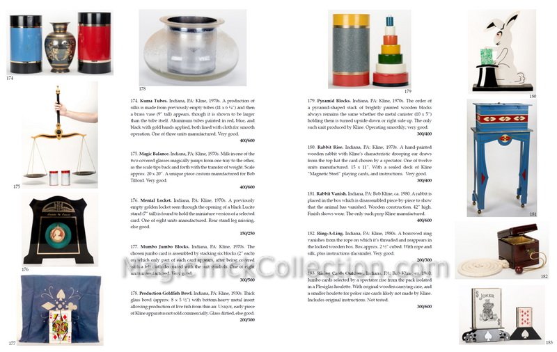 Potter & Potter 1001 Magic Tricks Auction Catalog