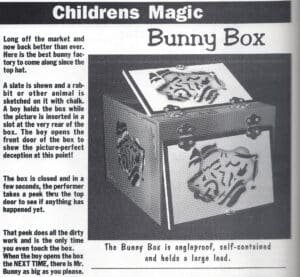MAK Magic Bunny Box Stage Illusion