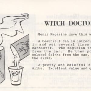 MAK Magic Witch Doctor Can