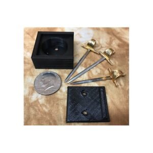 Swords Thru Half Dollar by Airship Magic