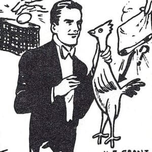 UF Grant Celebrity Egg Bag Instructions- MagicTrickCollection.com Rare & Vintage Collectible Magic Tricks