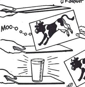 UF Grant Cow Trick Instructions - MagicTrickCollection.com Rare & Vintage Collectible Magic Tricks