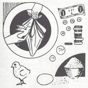 UF Grant Devils Napkin Instructions - MagicTrickCollection.com Rare & Vintage Collectible Magic Tricks