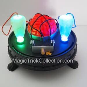 GEMMY Halloween Animated Mad Scientist Brain Switch Prop Lights Up Talks