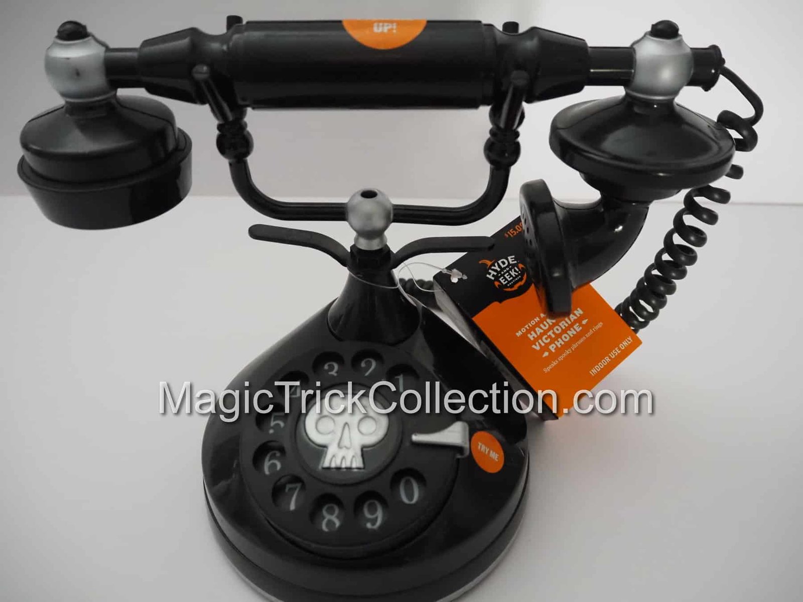 Gemmy Halloween Haunted Talking Telephone Victorian Style