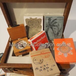 Limited World Tour Deluxe Set 5 Decks, Compass and Case - MagicTrickCollection.com Rare & Vintage Collectible Magic Tricks