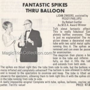 UF Grant Fantastic Spikes Thru Balloon - MAK Magic