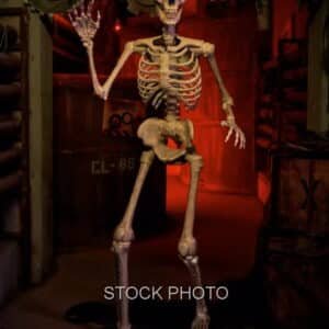 Spirit Halloween GRIM Animated Skeleton Available at MagicTrickCollection.com