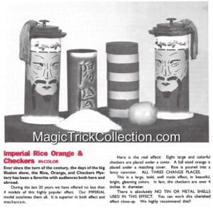 MAK Magic Imperial Orange, Rice & Checkers