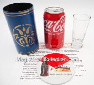 Glass Coke Transformation, (also known as GlassiCoke) Magic Trick