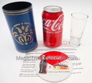 Glass Coke Transformation, (also known as GlassiCoke) Magic Trick