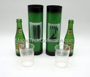 MAK Magic Passe 7-UP Bottles - MagicTrickCollection.com - Rare & Vintage Collectible Magic Tricks