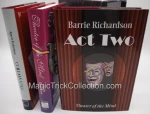 Barrie Richardson 3 Book Collector's Set, includes Theater of the Mind, Act Two, Curtain Call
