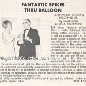 MAK Magic Fantastic Spikes Thru Balloon - UF Grant