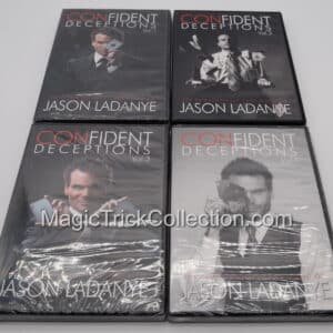 Confident Deceptions by Jason Ladanye 4 DVD Set