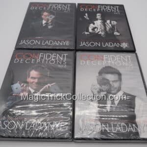 Confident Deceptions by Jason Ladanye 4 DVD Set
