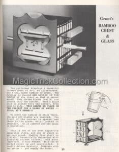 UF Grant Bamboo Chest & Glass