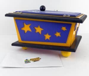 Magic Trick Wanted - Wolf's Magic Tak-Apart Box - MagicTrickCollection.com