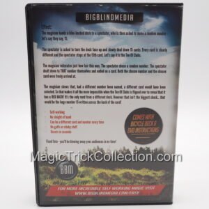 Fixed Fate Self-Working Card Trick by Cameron Francis is an amazing no sleight of hand predicted card effect ready for your card routine. 