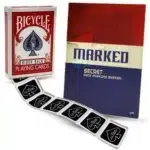 Bicycle marked deck for magician card reading routines