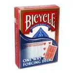 Bicycle forcing deck for magician card prediction tricks