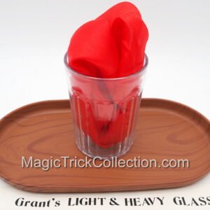 U.F. Grant Light and Heavy Glass is a classic magic effect where a simple plastic tumbler appears to become impossibly heavy at the magician's command.