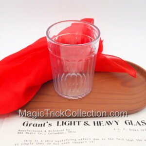 U.F. Grant Light and Heavy Glass is a classic magic effect where a simple plastic tumbler appears to become impossibly heavy at the magician's command.