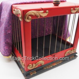 Walter Sheppard Transformation Cage; magician places doves go into a cage, then covered briefly, magically and completely transformed into rabbits.