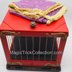 Walter Sheppard Transformation Cage; magician places doves go into a cage, then covered briefly, magically and completely transformed into rabbits.