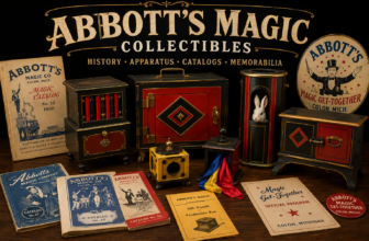 Explore abbotts magic collectibles vintage apparatus company history craftsmanship notable props collector appeal for building a meaningful collection
