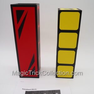 Future Magic Sensational Blocks is an interesting effect where the blocks arrange themselves based on the number written on the outside of the tube. 