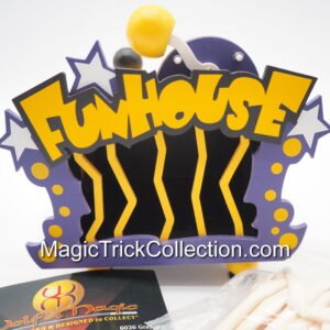 Wolf's Magic Micro Funhouse is a highly collectible, scaled-down version of the Wacky Wolf Funhouse stage magic prop created by illusion designer Chance Wolf