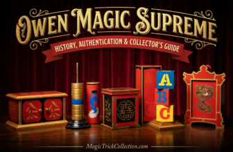 Owen magic supreme founded from thayer magic in 1902 is a premier handcrafted magic apparatus maker now facing an uncertain future as the company is listed for sale in 2026 | magic trick collection
